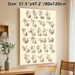 American Sign Language Alphabet Painting Poster, Vintage-style Hand Gesture Alphabet Illustration Poster, Educational Sign Language Learning_maomaolike.com