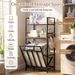 2-Tier Laundry Hamper With Tilt-out Basket For Bathroom, Bedroom, Dorm, And Laundry Room_maomaolike.com