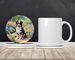 Australian Shepherd Spring Garden Large Sandstone Coasters Pack Of 4 Absorbent Round Coasters Decor Gifts For Men Or Women, 4 In, Multicolor_maomaolike.com