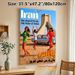 Iran Vintage Travel Painting Poster, Vibrant Retro-style Poster, Nostalgic Design With Iconic Landmark, Classic Car And Cheerful Figures, Ideal For_maomaolike.com