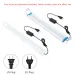 18 28 38 48cm White+blue LEDs Aquarium Lighting Aquatic Plant Light Extensible Waterproof Clip On Lamp For Fish Tank 90-260V_maomaolike.com