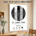 St. James' Park Map Painting Poster, Sleek Black & White Stadium Area Map Poster, Featuring Detailed Venue Specs, Perfect Wall Decor For Living Room_maomaolike.com