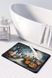 Ghosts Spooky Halloween Memory Foam Kitchen Mat Machine Washable Anti-Fatigue Mat Cushion Comfort Bath Mat Or Kitchen Rug_maomaolike.com