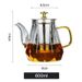 Glass Household High Temperature Resistant Tea Brewing Pot Health Care Scented Teapot_maomaolike.com
