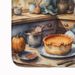Bearded Collie Fall Kitchen Pumpkins Memory Foam Kitchen Mat Machine Washable Anti-Fatigue Mat Cushion Comfort Bath Mat Or Kitchen Rug_maomaolike.com