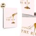 "Worth The Rip" Inspirational Quote Painting Poster, Elegant Glossy Gold Drip Design Poster, Stylish Motivational Wall Decor Suitable For Bedroom And_maomaolike.com
