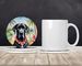 Great Dane Luau Large Sandstone Coasters Pack Of 4 Absorbent Round Coasters Decor Gifts For Men Or Women, 4 In, Multicolor_maomaolike.com