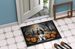 Cavalier Spaniel Spooky Halloween Doormat Front Door Mat Indoor Outdoor Rugs For Entryway, Non Slip Washable Low Pile, 24H X 36W_maomaolike.com