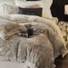 Light Luxury Style Autumn Winter Thickened Milk Velvet Four-Piece Set High-End Feel Ultra Soft Warm Bedding Home Textile Mido_maomaolike.com