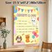 Adopt A Pet Painting Poster, Colorful Cute Cartoon Style Poster, Informative Pet Adoption Step Guide, Ideal For Pet Adoption Events And Pet Care_maomaolike.com