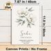 Sabr (Patience) Quran Verse Painting Poster, Soft Watercolor White Peony Floral Poster, Inspirational Religious Verse Decor Idea For Home, Living Room_maomaolike.com
