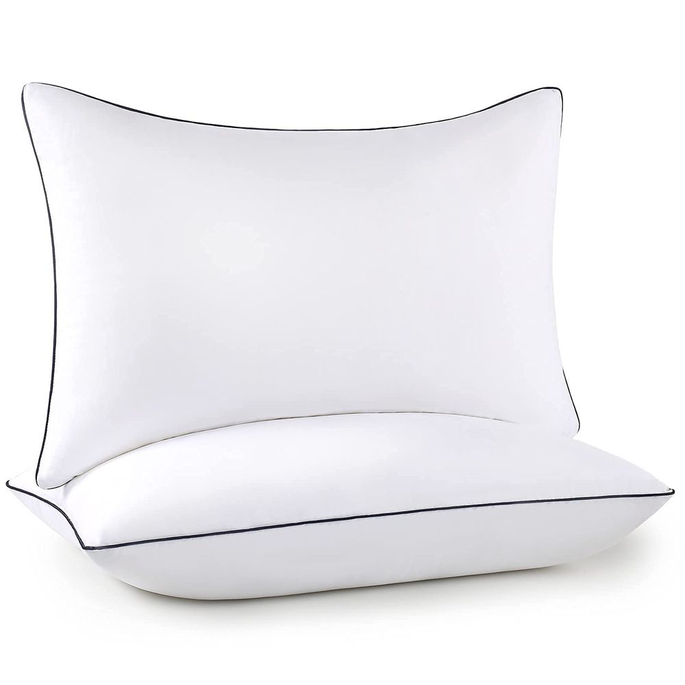 Satin Stripe Pillow Core Home Use Pillow Core Pillow_maomaolike.com