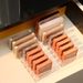 Dressing Table Cosmetics Creative Organizer Rack Desktop Drawer Divider Transparent Makeup Eyeshadow Storage Box_maomaolike.com
