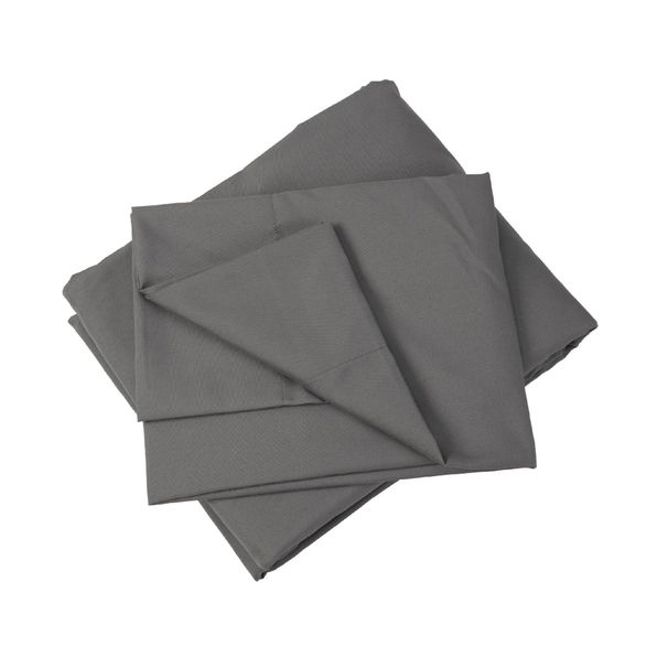 Bedding King Bed Sheets Set - 4 Piece Bedding - Brushed Microfiber - Shrinkage And Fade Resistant - Easy Care King, Grey_maomaolike.com