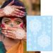 Zhengxiang Cross-Border New Hanna Stickers White Lace Temporary Tattoos Wedding Henna Tattoo Top-sale_maomaolike.com