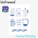 Coffee Themed Painting Poster, Hand-drawn Blue-toned Coffee Utensils Poster, Warm Coffee-inspired Decor Ideal For Kitchen, Café And Dining Space_maomaolike.com