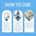 Jue-Fish Carpet Cleaner Cleans Carpet Fabric Supplies Cleans Stains Coffee Grease Cleaner_maomaolike.com