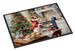 Jack Russell Terrier Christmas Cookies Doormat Front Door Mat Indoor Outdoor Rugs For Entryway, Non Slip Washable Low Pile, 24H X 36W_maomaolike.com