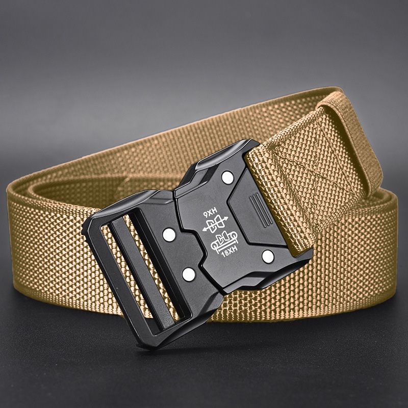 HOT Men Belt Army Outdoor Hunting Tactical Multi Function Combat Survival High Quality Marine Corps Canvas For Nylon Male_maomaolike.com