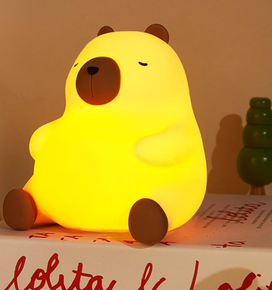 Voice-Controlled Night Light Smart Voice-Powered Pibala Children's Lamp For Nighttime Bedroom Sleep Bedside Eye_maomaolike.com