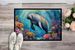 Manatee And Coral Reefs Doormat Front Door Mat Indoor Outdoor Rugs For Entryway, Non Slip Washable Low Pile, 24H X 36W_maomaolike.com