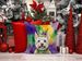 Westie King Of Mardi Gras Throw Pillow Machine Washable, Indoor Outdoor Decorative Pillow For Couch, Bed Or Patio, 14Hx14W_maomaolike.com
