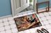 Yorkshire Terrier Yorkie Christmas Cookies Doormat Front Door Mat Indoor Outdoor Rugs For Entryway, Non Slip Washable Low Pile, 24H X 36W_maomaolike.com