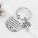 smiley face engraving plate DIY English letter keychain stainless steel school bag backpack pendant jewelry pendant_maomaolike.com