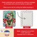 Shar Pei Christmas Porcelain Ornament Christmas Tree Hanging Decorations For Home Christmas Holiday, Rectangle, Gift, Multicolor_maomaolike.com