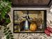 Italian Greyhound Fall Kitchen Pumpkins Doormat Front Door Mat Indoor Outdoor Rugs For Entryway, Non Slip Washable Low Pile, 24H X 36W_maomaolike.com