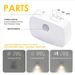 LED EU Plug In Smart Motion Sensor Light 220V Wall For Home Aisle WC Hallway Stair Kitchen Bedroom Night Lamp_maomaolike.com