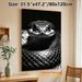 Snake Themed Painting Poster, Monochrome Realistic Snake Close-up Poster, Detailed Scale Texture, Ideal For Living Room And Office Wall Decoration_maomaolike.com