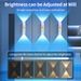 Motion Sensor Night Light 7 Color Change LED Wireless Wall Lamp Magnetic Rechargeable Spotlight For Bathroom Bedroom_maomaolike.com