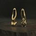 Animal Alloy Gibbon Zodiac Monkey Keychain Pendant Stall Small Copperware Creative Ornament Decoration_maomaolike.com