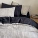 Wholesale INS Simple Striped Pure Four-Piece Wabi-Sabi Nordic Style Full Yarn-Dyed Jacquard Washed Cotton 4-Piece Set_maomaolike.com