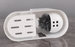 Plastic Long Handle Bathroom Set Cleaning With Base Super Useful Toilet Brush_maomaolike.com