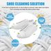 Jakehoe Small White Shoe Cleaning Tablets, Sneakers Canvas Shoes Small White Shoes Yellow Decontamination Bright White Cleaning Sheet_maomaolike.com