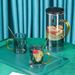 Nordic Style High-Value Heat-Resistant Glass Cold Water Pitcher Set Household Living Room Coffee Table Drinking Cup_maomaolike.com