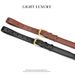Women's Fashion Pin Buckle Thin Real Luxury Soft Women With Cargo Pants Jeans Windproof PU Belt_maomaolike.com