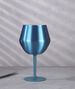 New 304 Logo Name Stainless Steel Insulated Vacuum Color Detachable High Footed Cup 14oz Colorful Red Wine Glass_maomaolike.com