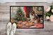 Keeshond Christmas Cookies Doormat Front Door Mat Indoor Outdoor Rugs For Entryway, Non Slip Washable Low Pile, 24H X 36W_maomaolike.com