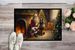 Belgian Tervuren And Santa Claus Doormat Front Door Mat Indoor Outdoor Rugs For Entryway, Non Slip Washable Low Pile, 24H X 36W_maomaolike.com