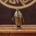 Little Penguin Brass Cute Childlike Tea Pet Decoration Copper Sculpture Handheld Craft Collectible Small Ornament_maomaolike.com