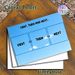 Sequence Planning Painting Poster, Fresh Blue Sky Step Guide Poster, Clear Process Layout To Organize Tasks, Ideal For Office And Study Areas_maomaolike.com