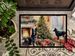 Belgian Sheepdog Cozy Christmas Doormat Front Door Mat Indoor Outdoor Rugs For Entryway, Non Slip Washable Low Pile, 24H X 36W_maomaolike.com
