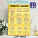 Figurative Language Painting Poster, Bright Yellow Structured Educational Poster, Clear Literary Device Reference To Enhance Language Learning, Ideal_maomaolike.com