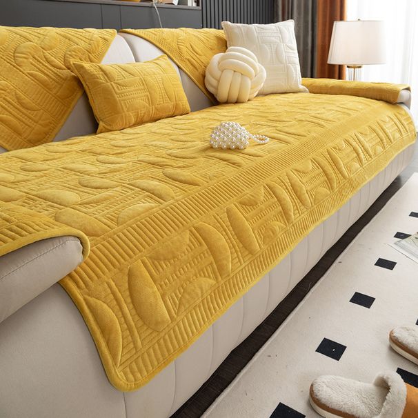 Sofa Cushion Thick Warm Crystal Velvet Sofa Protective Cover Luxury High End Modern Sofa Cushion_maomaolike.com