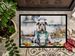 Irish Wolfhound The Chef Doormat Front Door Mat Indoor Outdoor Rugs For Entryway, Non Slip Washable Low Pile, 24H X 36W_maomaolike.com