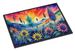 Eryngium In Color Doormat Front Door Mat Indoor Outdoor Rugs For Entryway, Non Slip Washable Low Pile, 24H X 36W_maomaolike.com