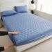 Waterproof And Urine Proof Mattress Cover Single Piece Quilted Thickened Simmons Mattress Protector Dustproof Bed Sheet Bedspread Bed Cover_maomaolike.com